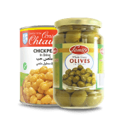 Canned Vegetables Shopping