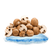 Frozen Mushrooms Shopping