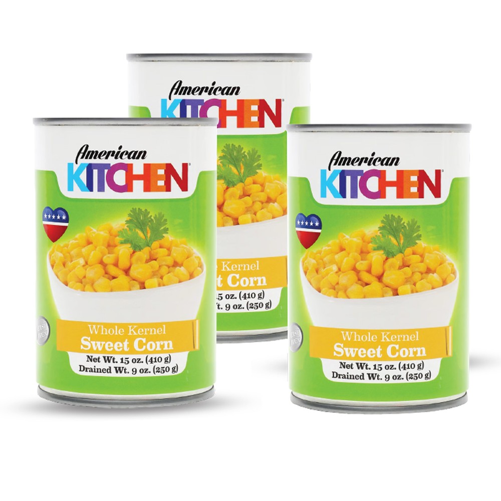America Kitchen Kernel Corn 3x15oz