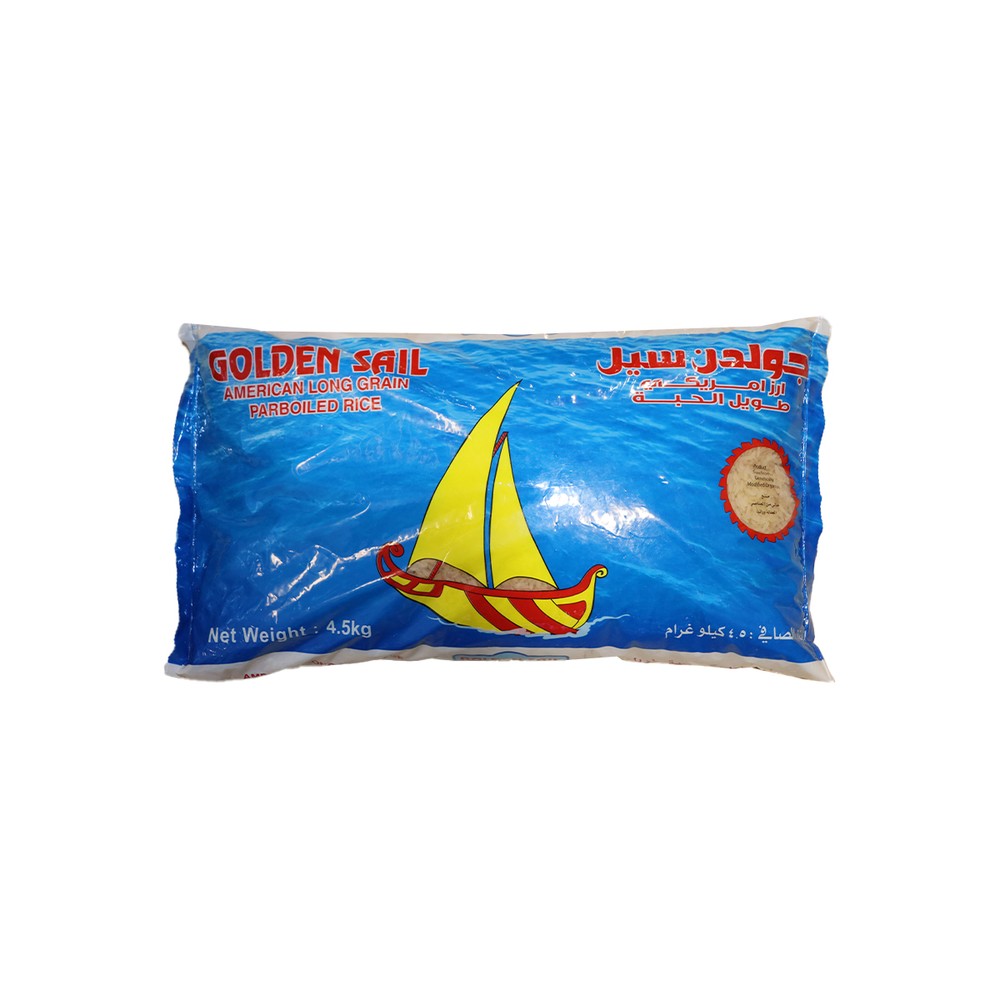 GOLDEN SAIL RICE PARBOILED 4.5