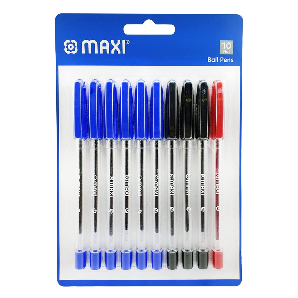 Maxi Ball Pen 10'S