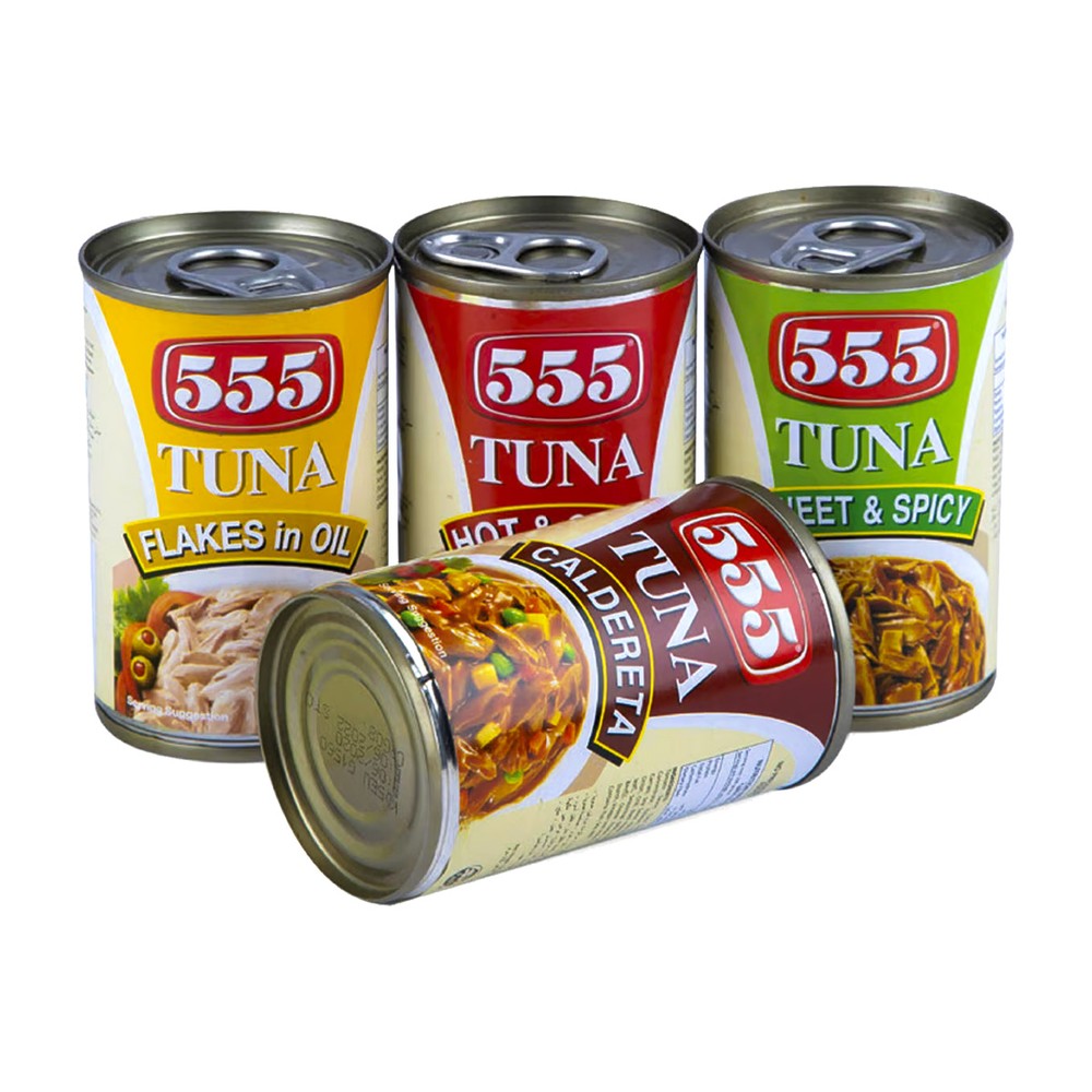 555 Tuna Asstd. 4X155Gm V/Pack