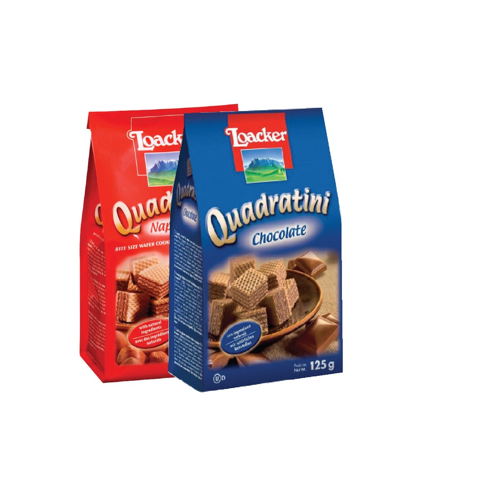 LOACKER QUDARTINI 2X250G ASST