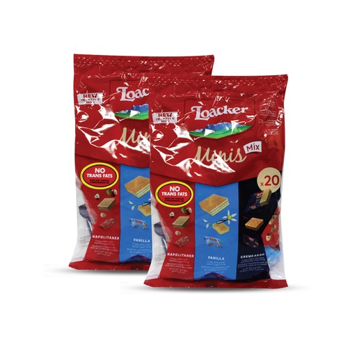 Loacker Classic Mini's 2x200gm