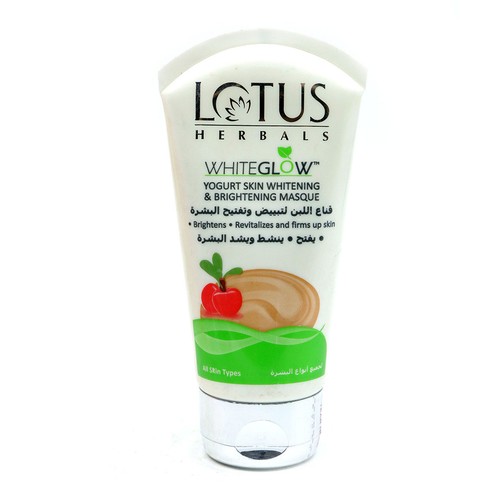Lotus Herbal Whiteglow Yogurt Skin Whitening & Brightening Masque 80g