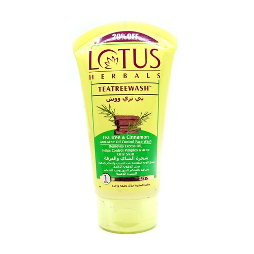 LOTUS TEATREE FACE WASH 120