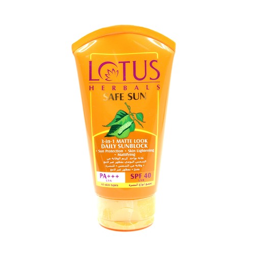 SAFESUN 3IN 1 MATTE LOOK SUN