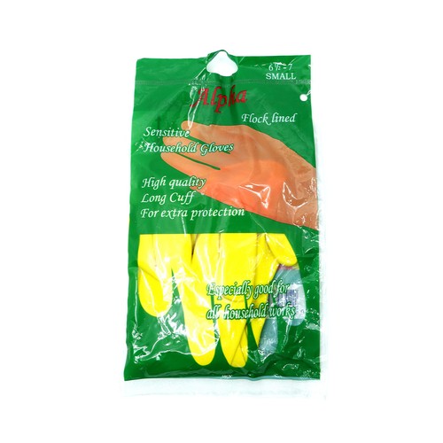 ALPHA GLOVES HOUSEHOLD S M L X