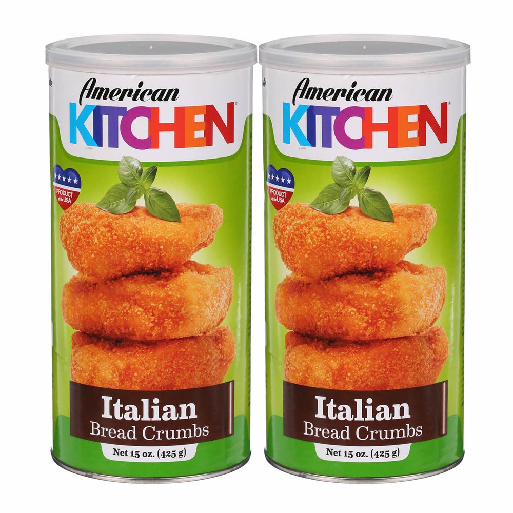 American Kitchen Bread Crumbs Plain 2x15 Oz