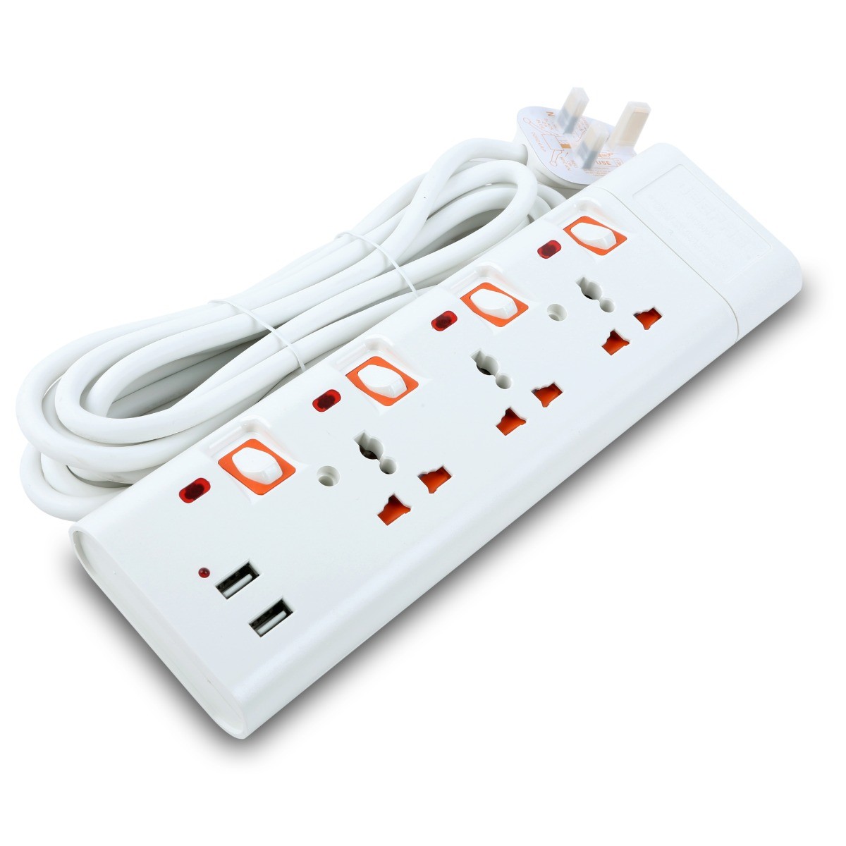Geepas Extension Socket 3W-5M