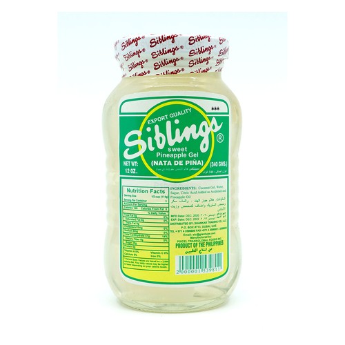 Siblings Nata De Pina 340G