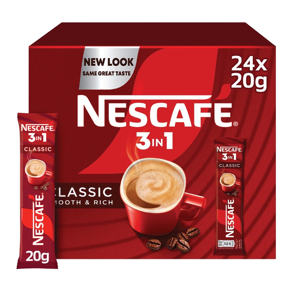 Nescafe My Cup 3 In 1 Classic Instant Coffee Stick 24x20g
