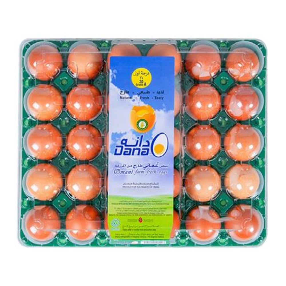 Dana Omani Medium Brown Eggs 30 Pieces