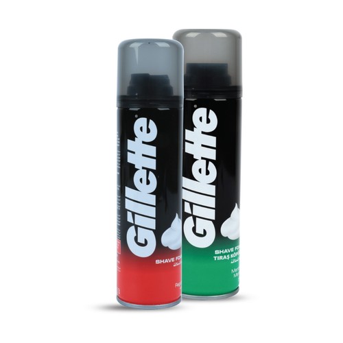 Gillette Shaving Foam 2X200Ml