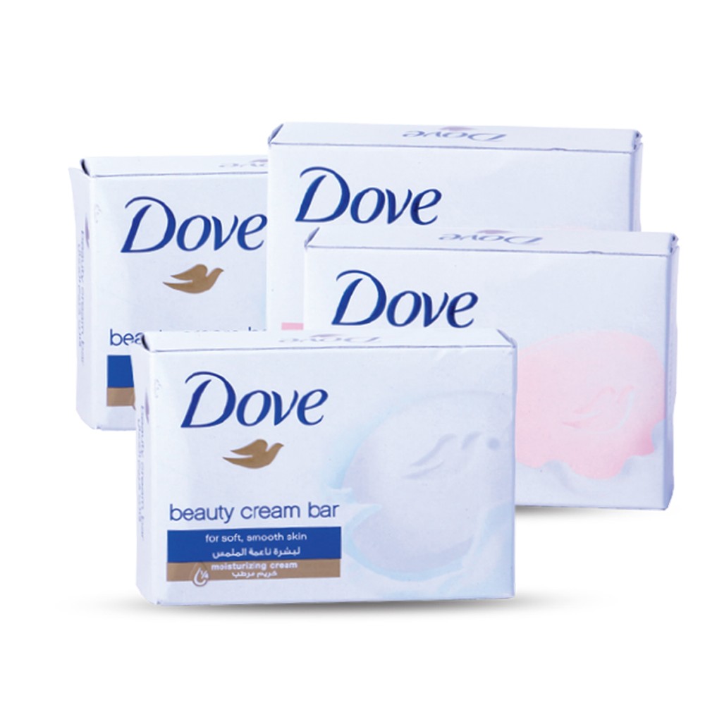 DOVE SOAP ASST 4X125G