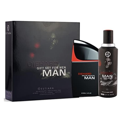 Diehard Perfume 100ml 200ml Body Spray Gift Set For Men
