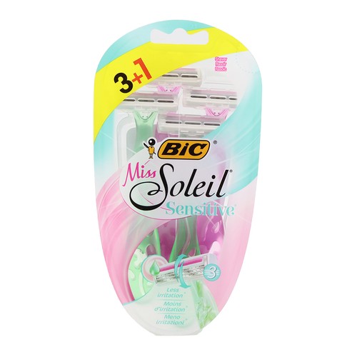 Bic Miss Soleil Blister 3+1'S