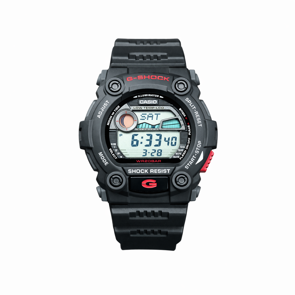 Casio G-Shock Men's Analog-Digital Quartz Watch Black Dial, Black Strap - G-7900-1DR