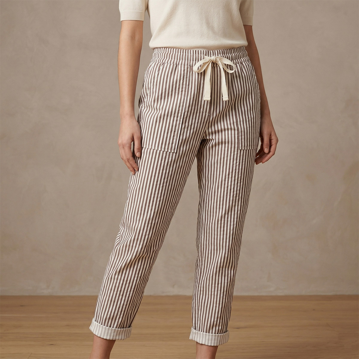 Ladies Casual Pant Printed