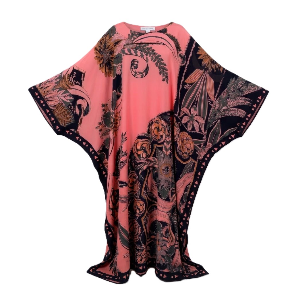 Ladies Jalabiya-Pink-FREE SIZE