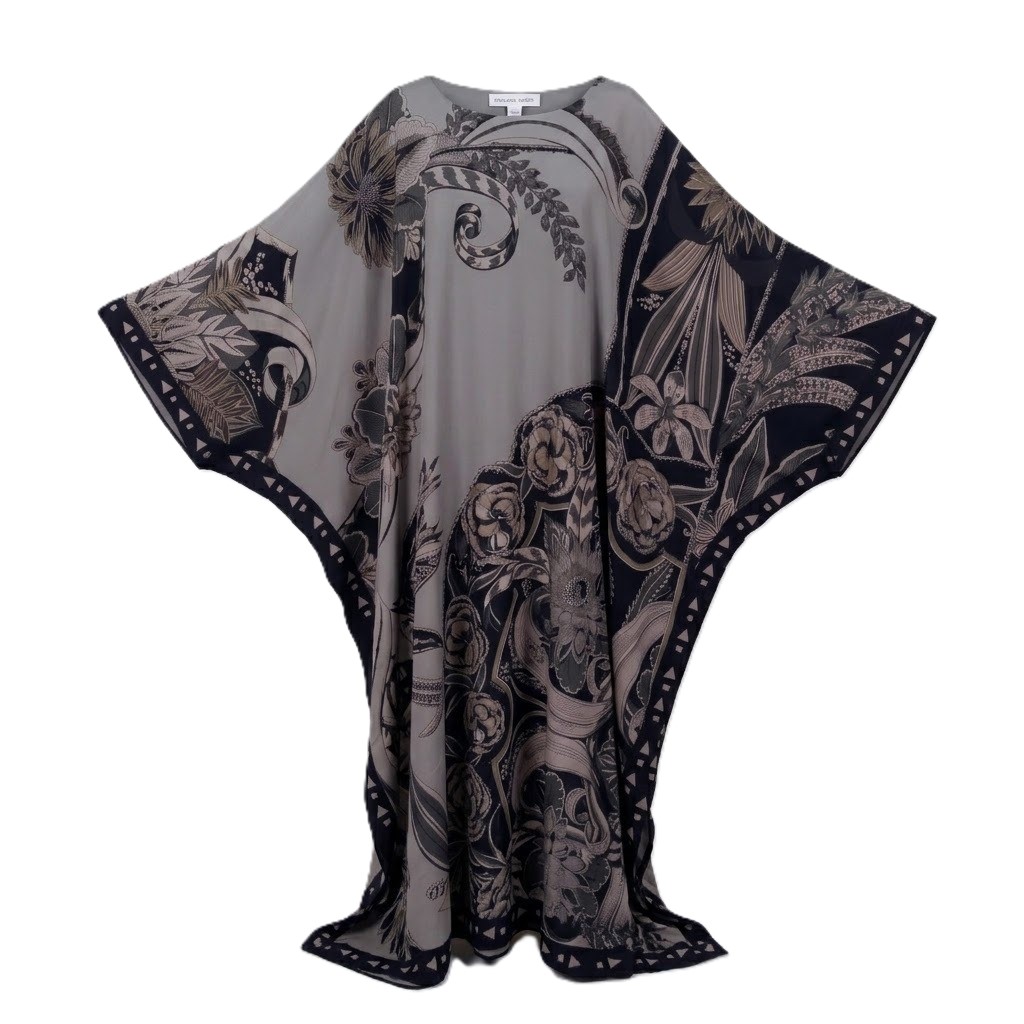Ladies Jalabiya-Grey-FREE SIZE