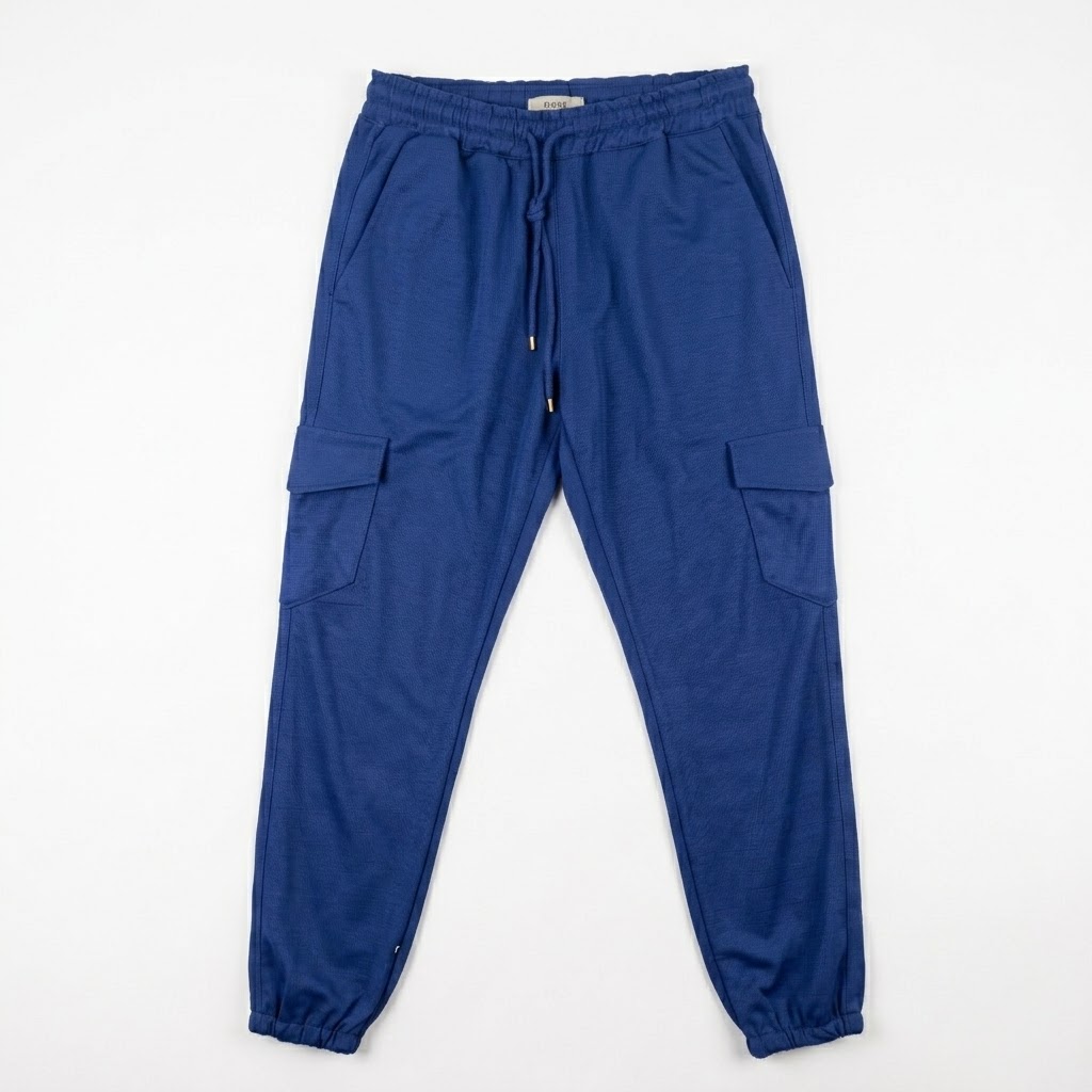 Men's Stretch Pants-Blue-35