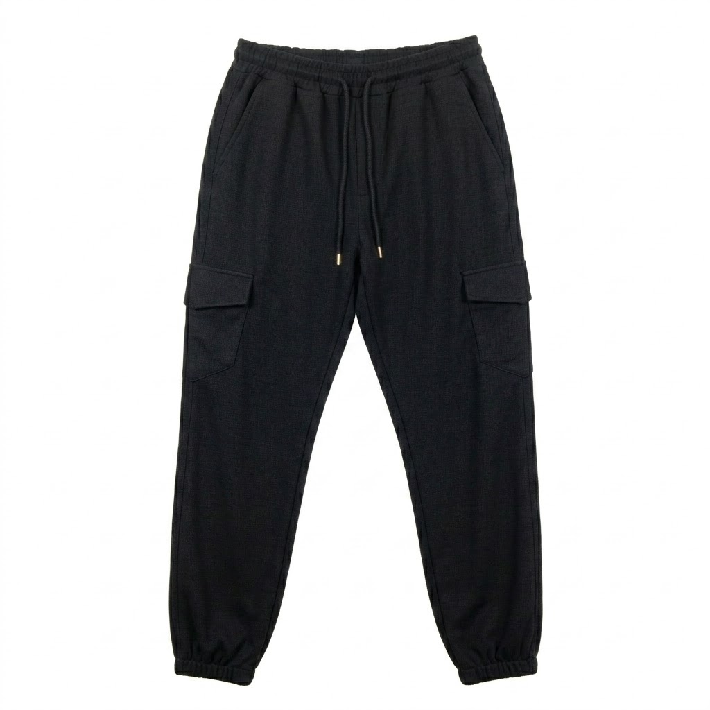 Men's Stretch Pants-Black-33