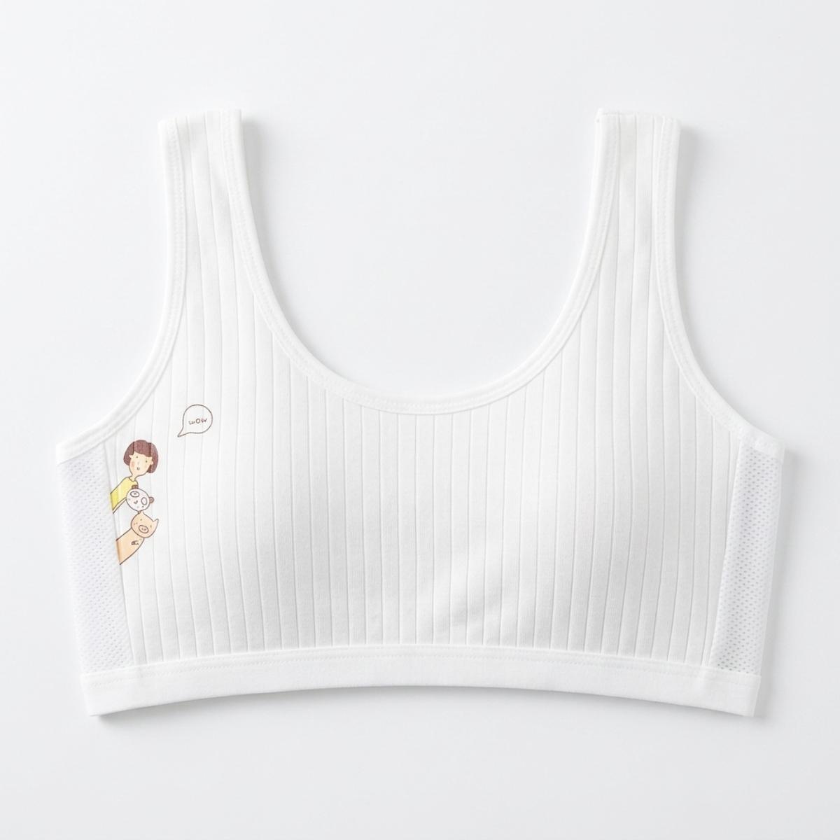 Girls Bra Cotton Plain