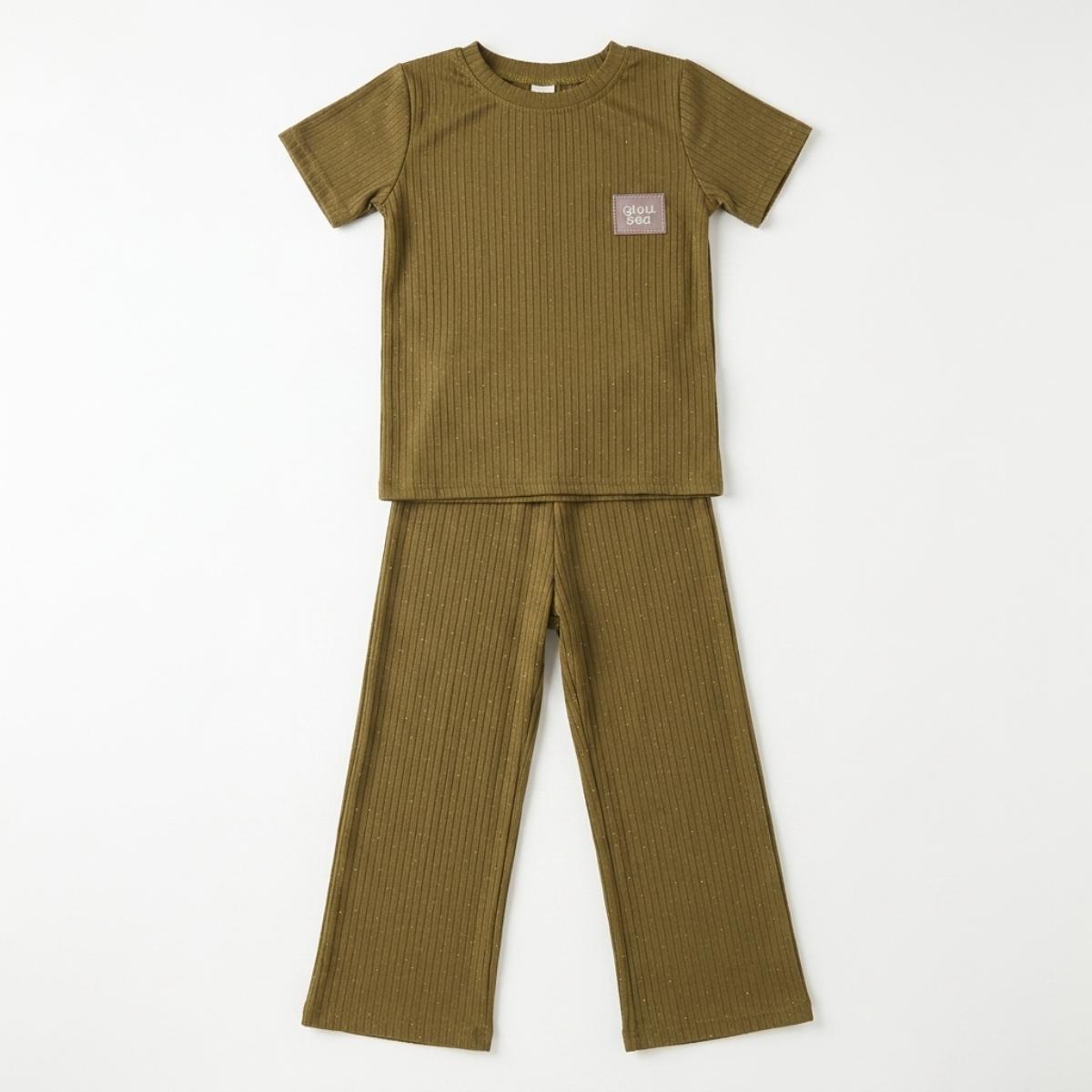Girls Pyjama With Pant S/S