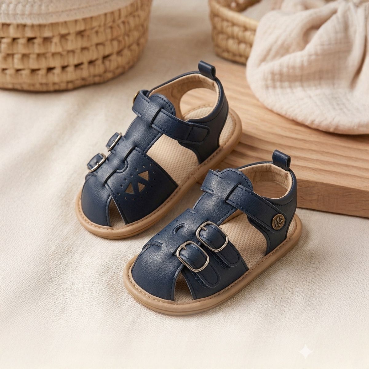 Baby Shoes-6Y-Blue
