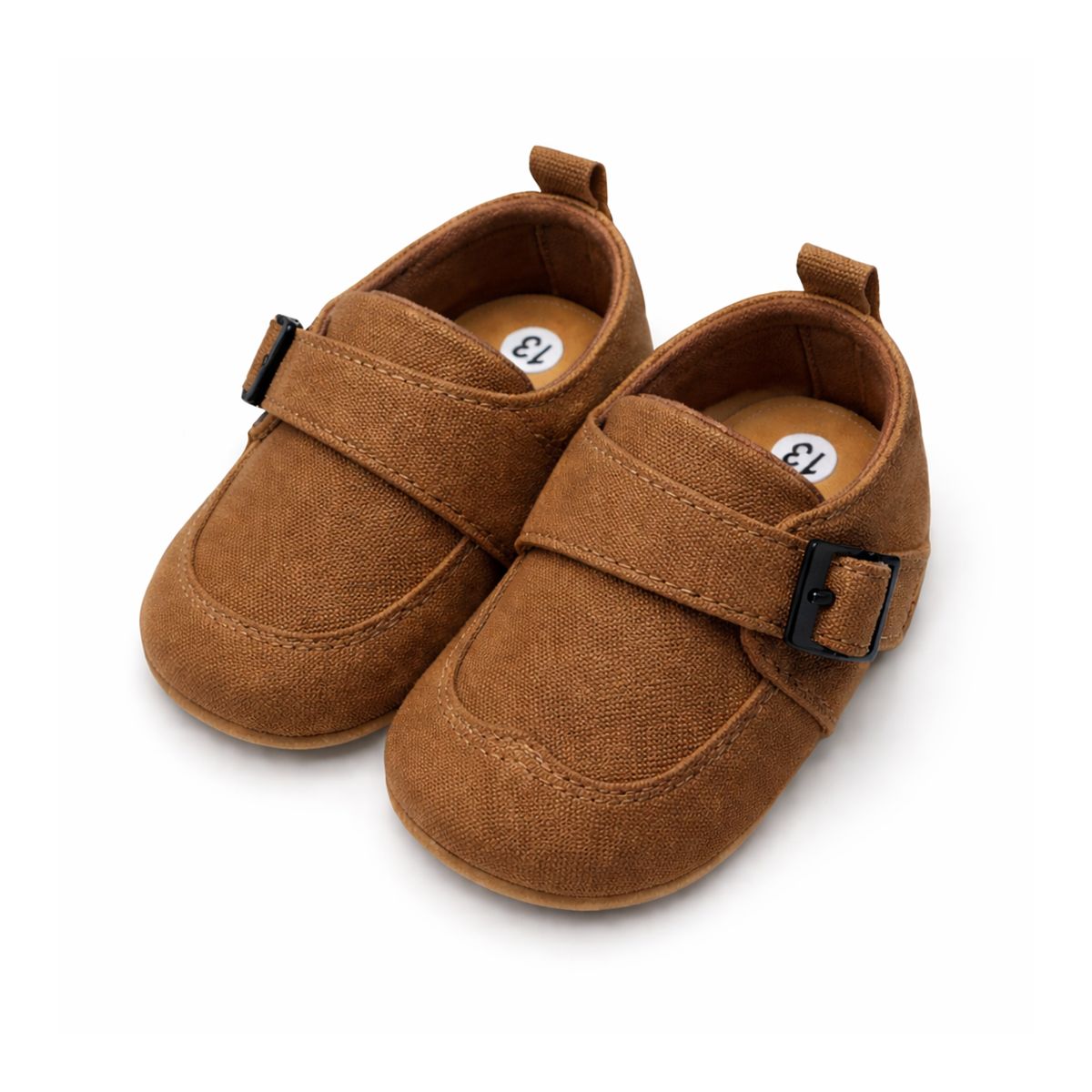 Baby Shoes-6Y-Brown