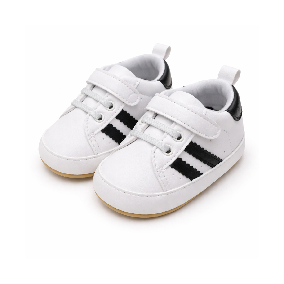Baby Shoes-White-3-6-9-12 Month