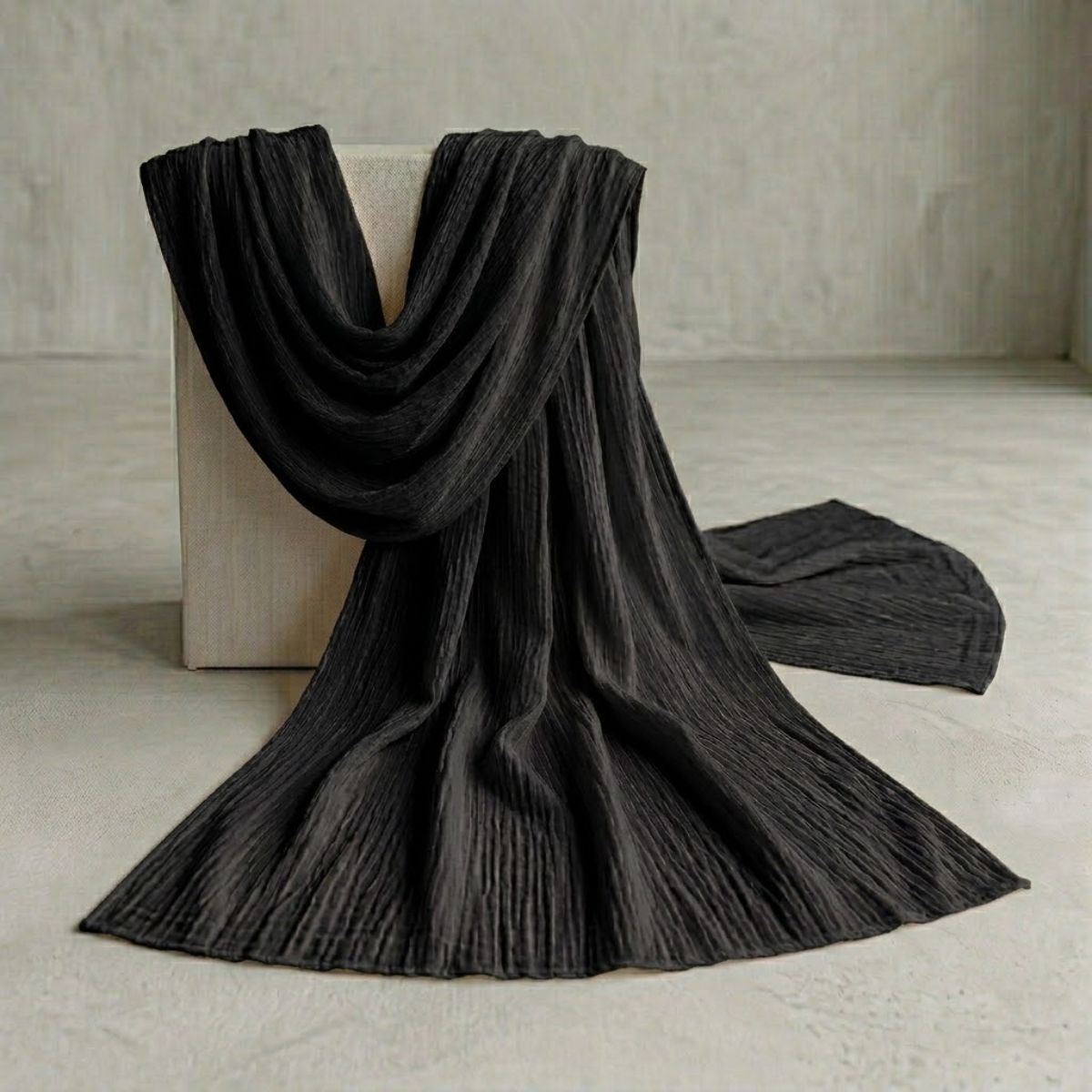 Dupatta-Black