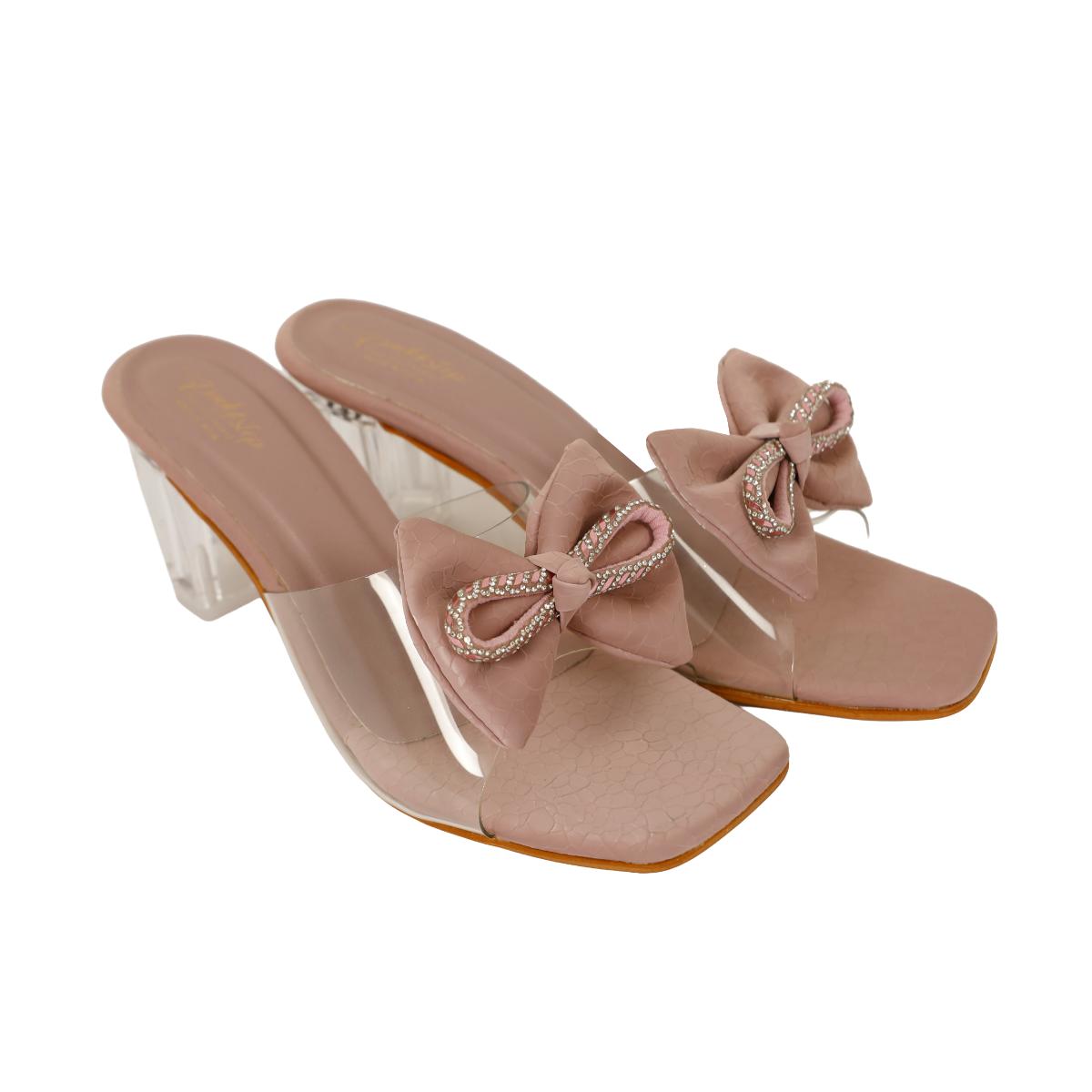 Ladies Slipper Flat-Pink-37