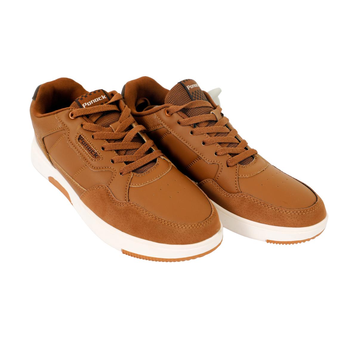 Men’s Casual Sneakers-Brown-42