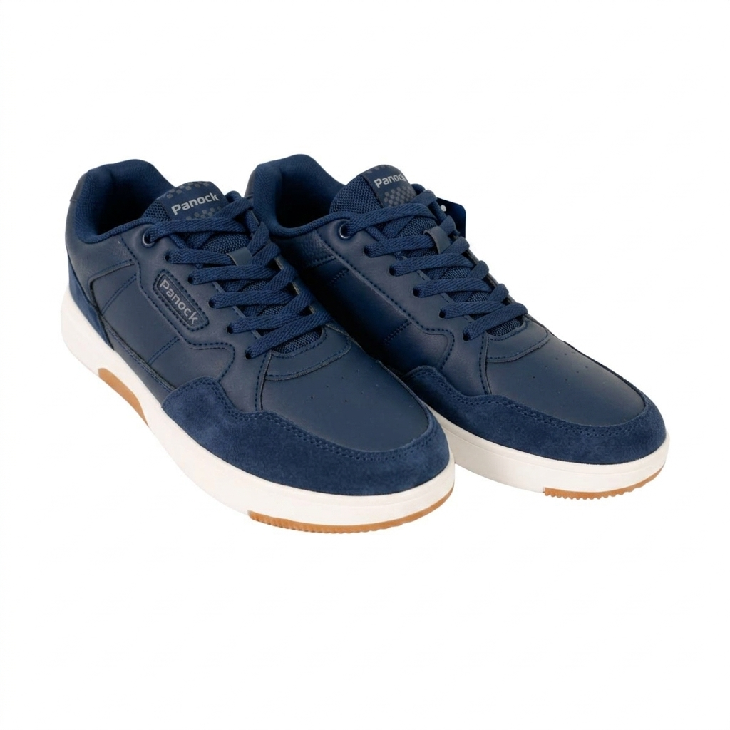 Men’s Casual Sneakers-Navy Blue-41