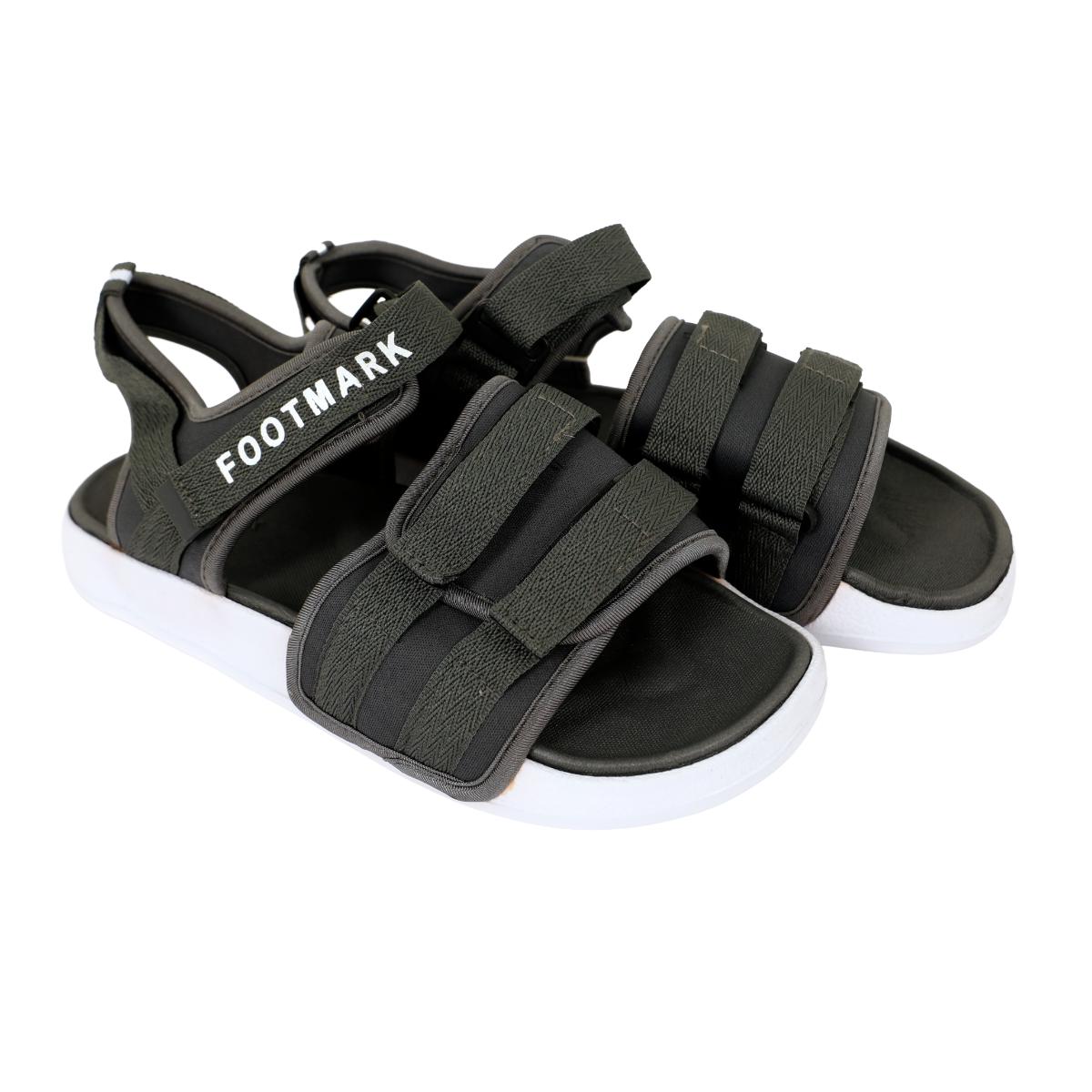 Mens Plastic Slipper-Black-44