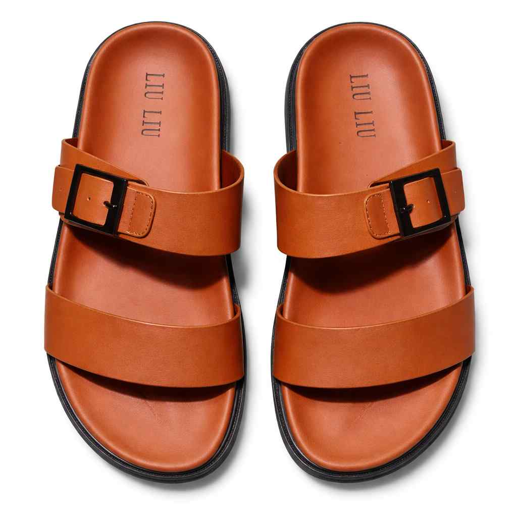 Mens Slipper Without Finger Pu