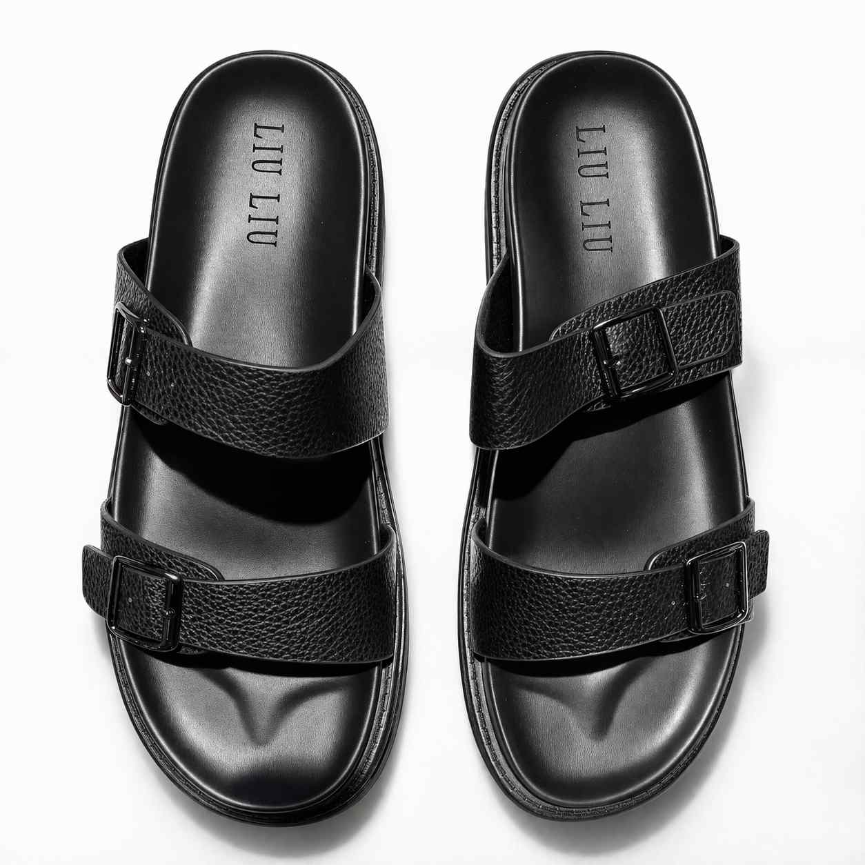 Mens Slipper Without Finger Pu
