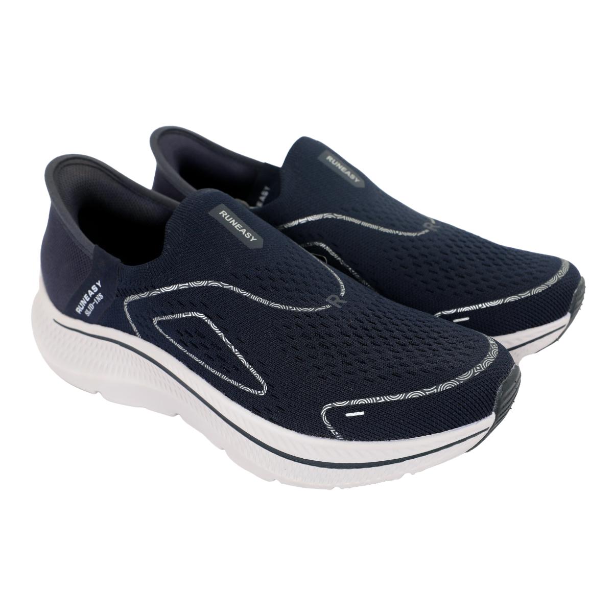 Mens Shoes W/Out Lace-Navy Blue-40