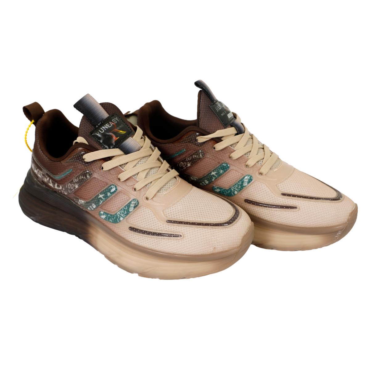 Men’s Running Sneakers-Beige-44