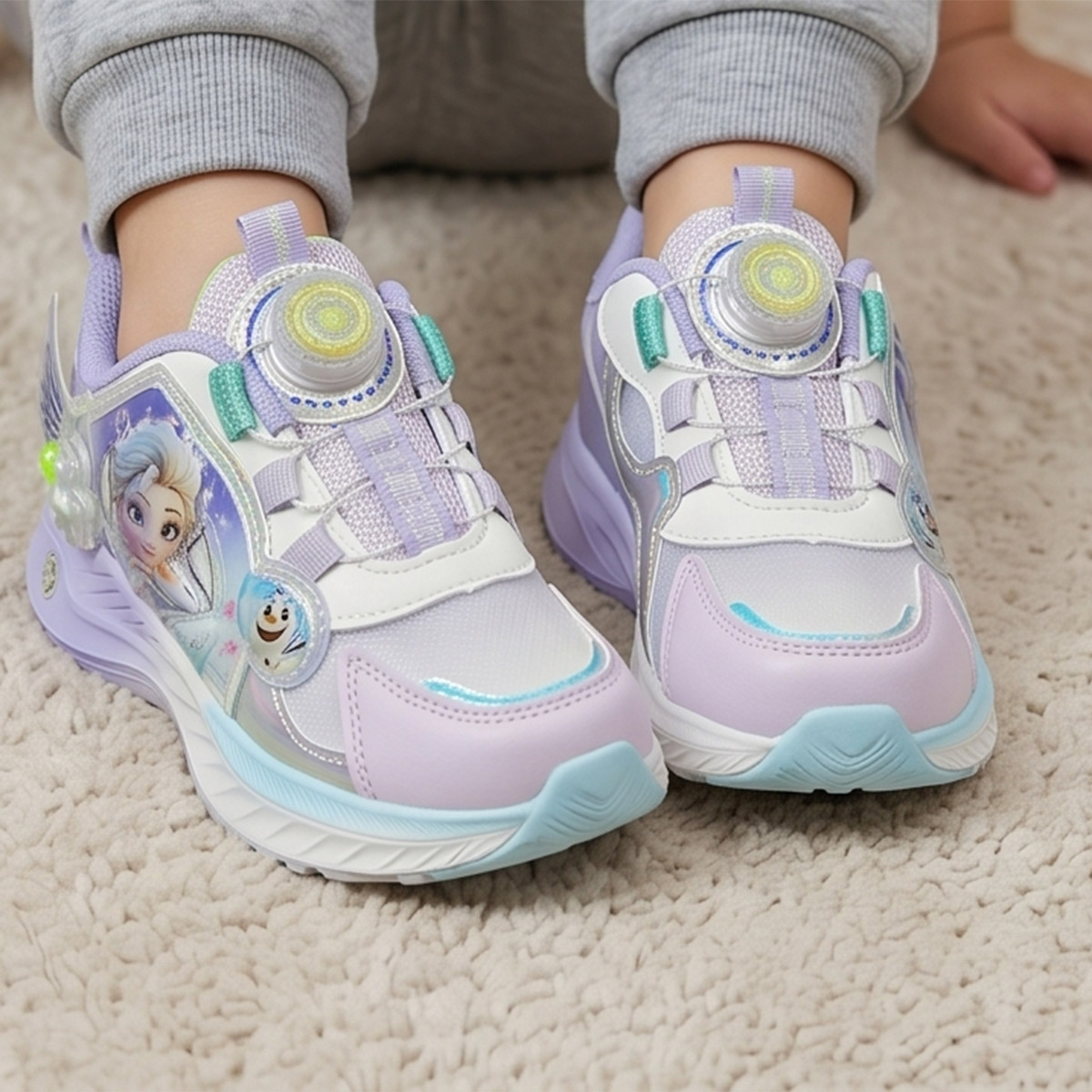 Bg- Led Sport Shoes 27-31 Size