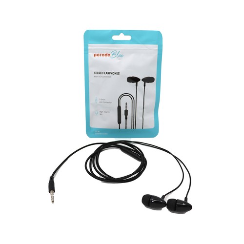 Porodo Earphone W Aux 3.5Mm