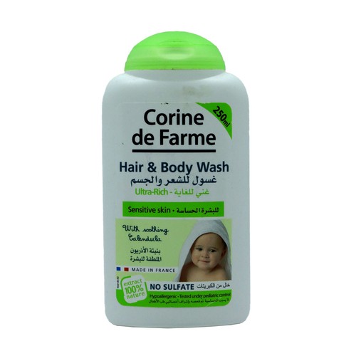 Cdf Baby Hair & Body Wash 250M