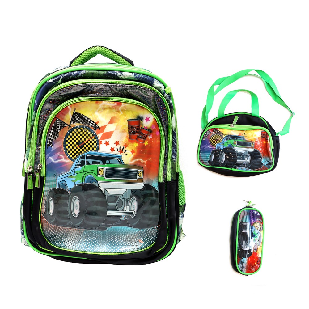 Prsdnt Scl Bag 16" 3D 3Pcs