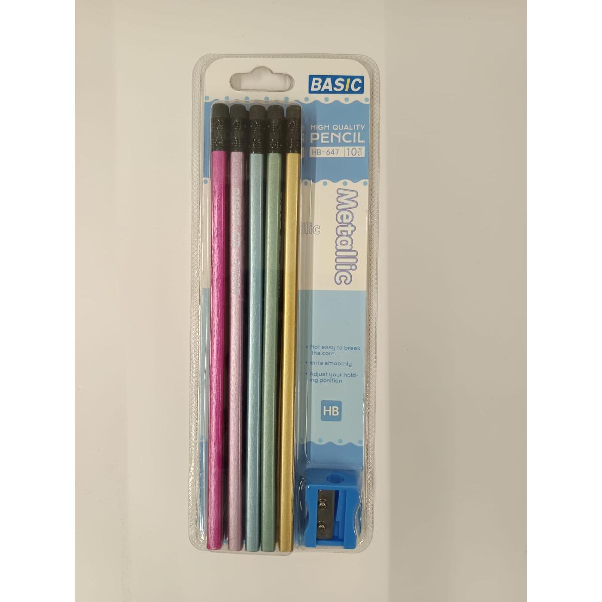 Pencil 10Pcs Pvc Basic
