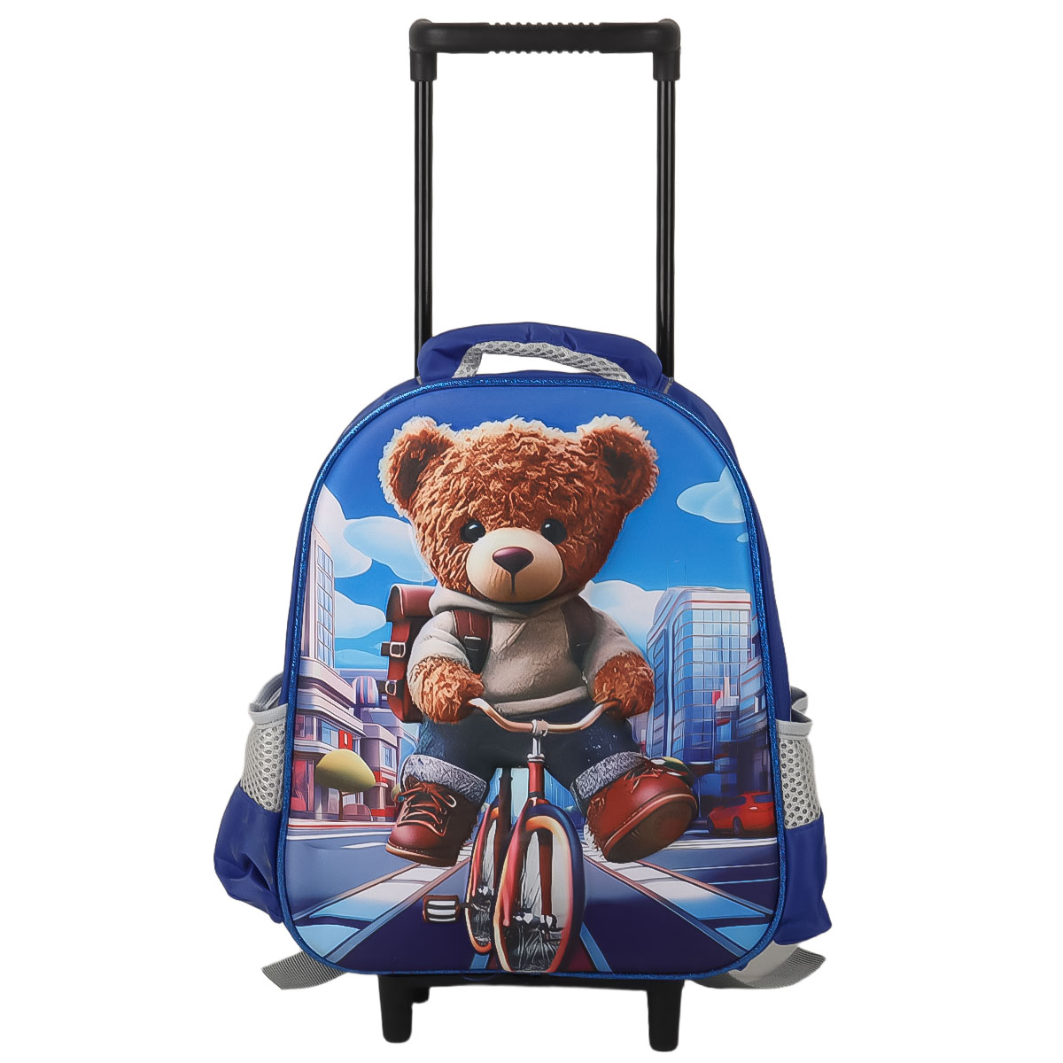 Printed Trolley & Back Pack Bag For Boys 80866