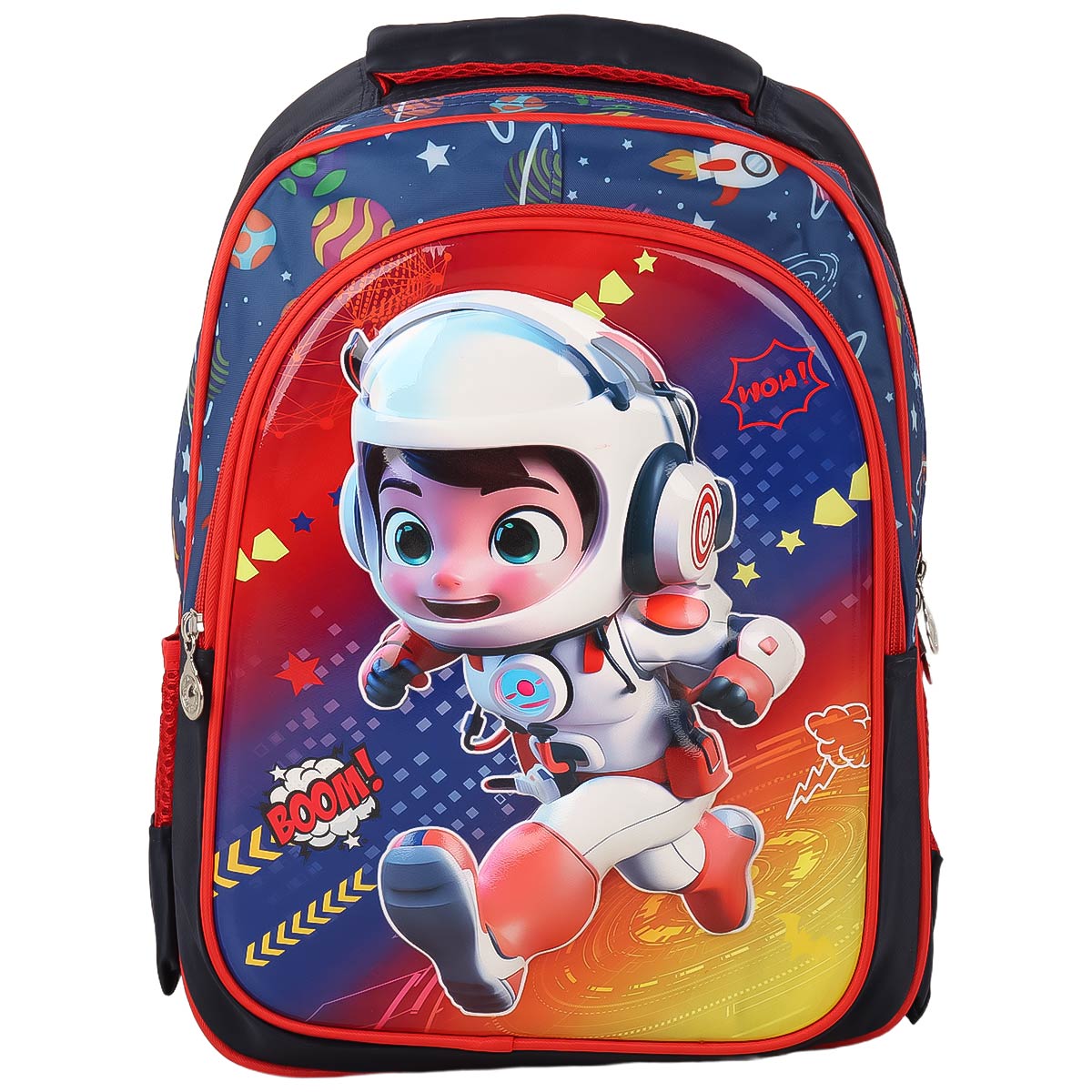 Printed Trolley & Back Pack Bag For Girls 81010