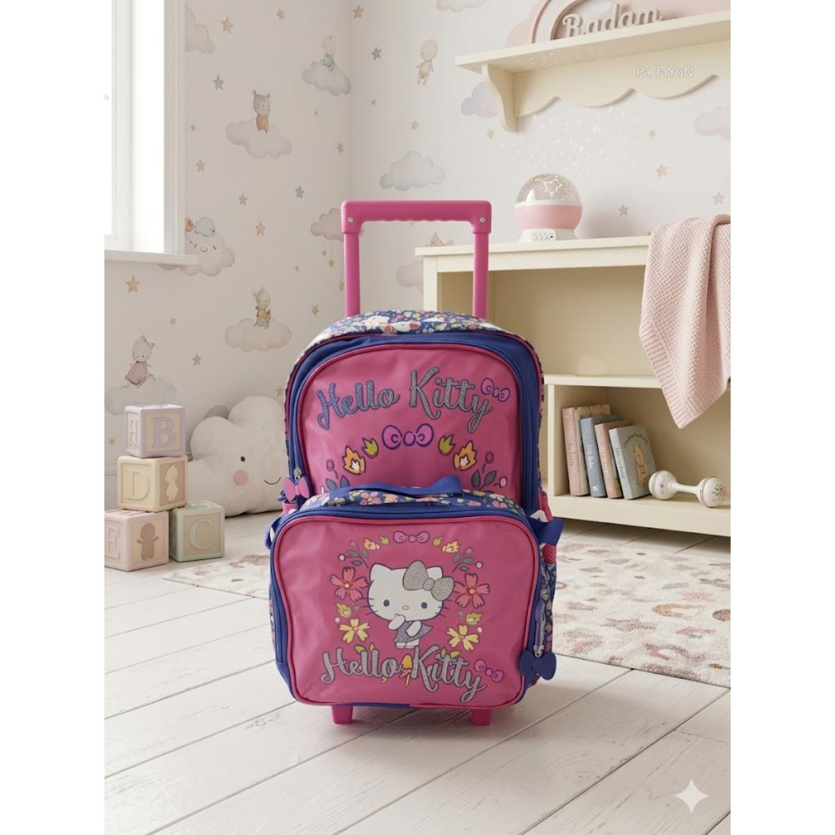 Hk 16"  Trolley Bag 3 In 1 Set