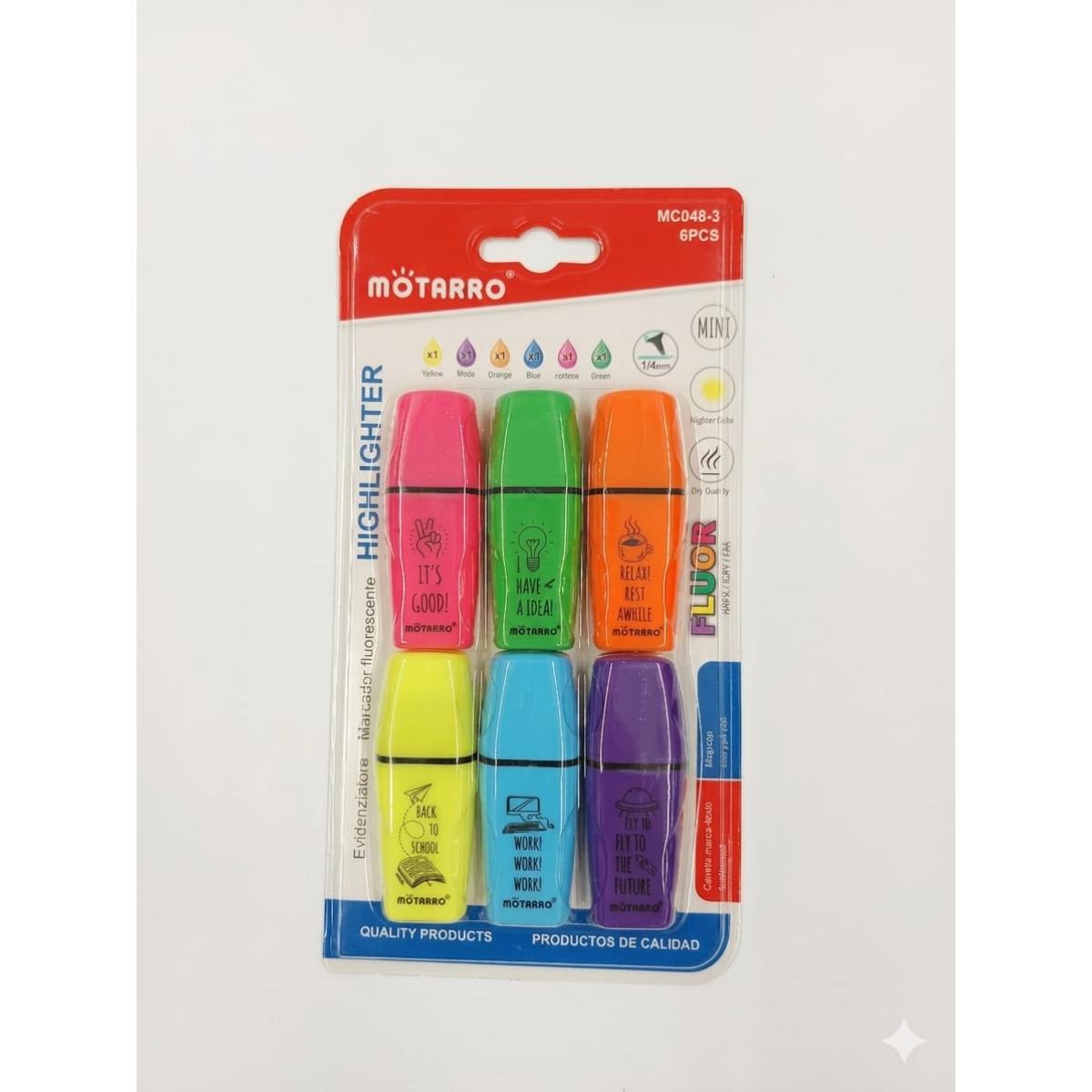 Motarro Highlighter 6 Pieces MC048 3